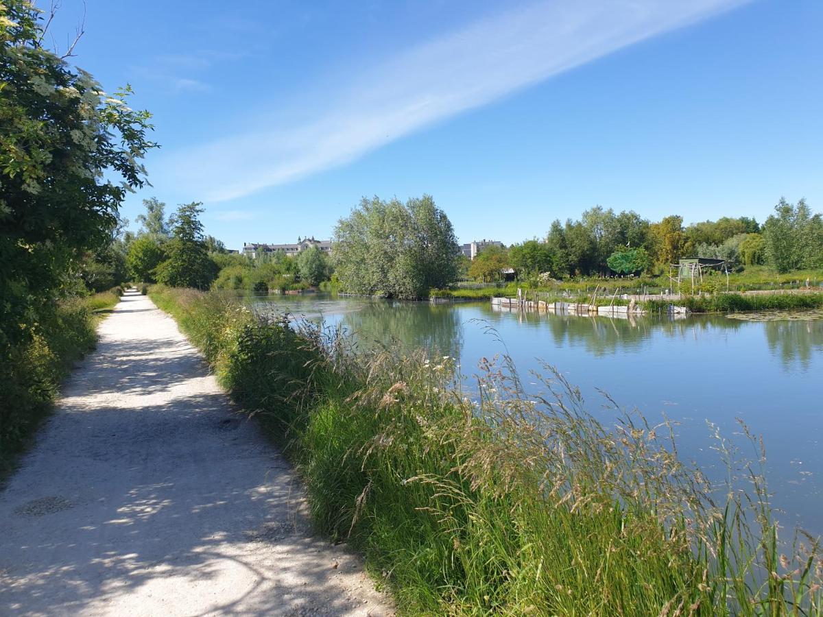 Studio Cerf, Quartier Marais, Terrasse Rez De Chausse, Jardin Accessible, Matelas Confortable Bourges Buitenkant foto