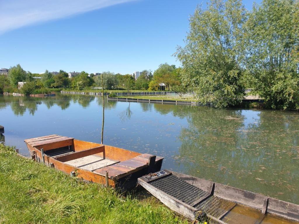 Studio Cerf, Quartier Marais, Terrasse Rez De Chausse, Jardin Accessible, Matelas Confortable Bourges Buitenkant foto